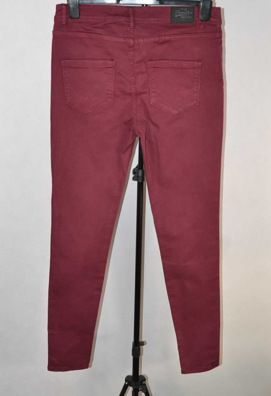 SUPERDRY Sophia Skinny Jeans Spodnie Damskie W32 L32 Oryginalne Super