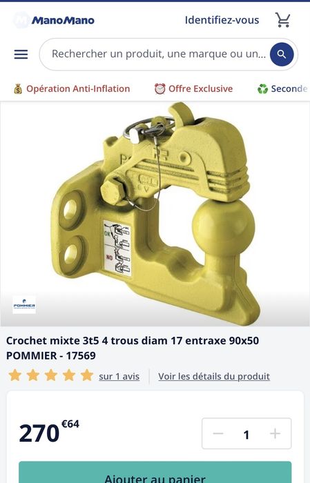 Фаркоп Мерседес рено