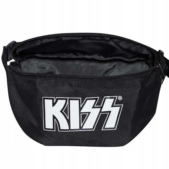 Czarna nerka biodrowa UNITED LABELS KISS unisex