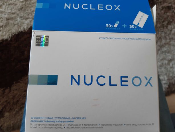 Nucleox Suplement diety dla mężczyzn przy trudnościach z zapłodnieniem