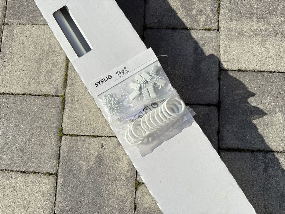 Karnisz ikea Bekrafta + gratis zabki