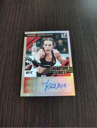 Joanna Jędrzejczyk karta auto autograf donruss UFC legenda