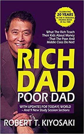 Livro "Rich Dad Poor Dad" (novo)