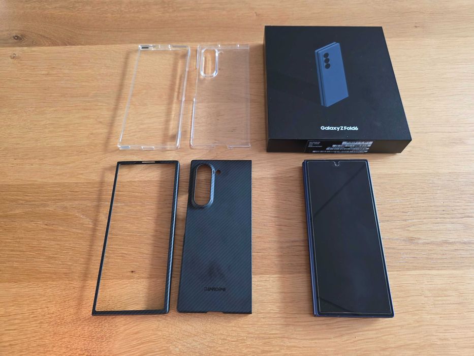 Samsung Z Fold 6 Navy Gwarancja stan IDEALNY etui Thinborn