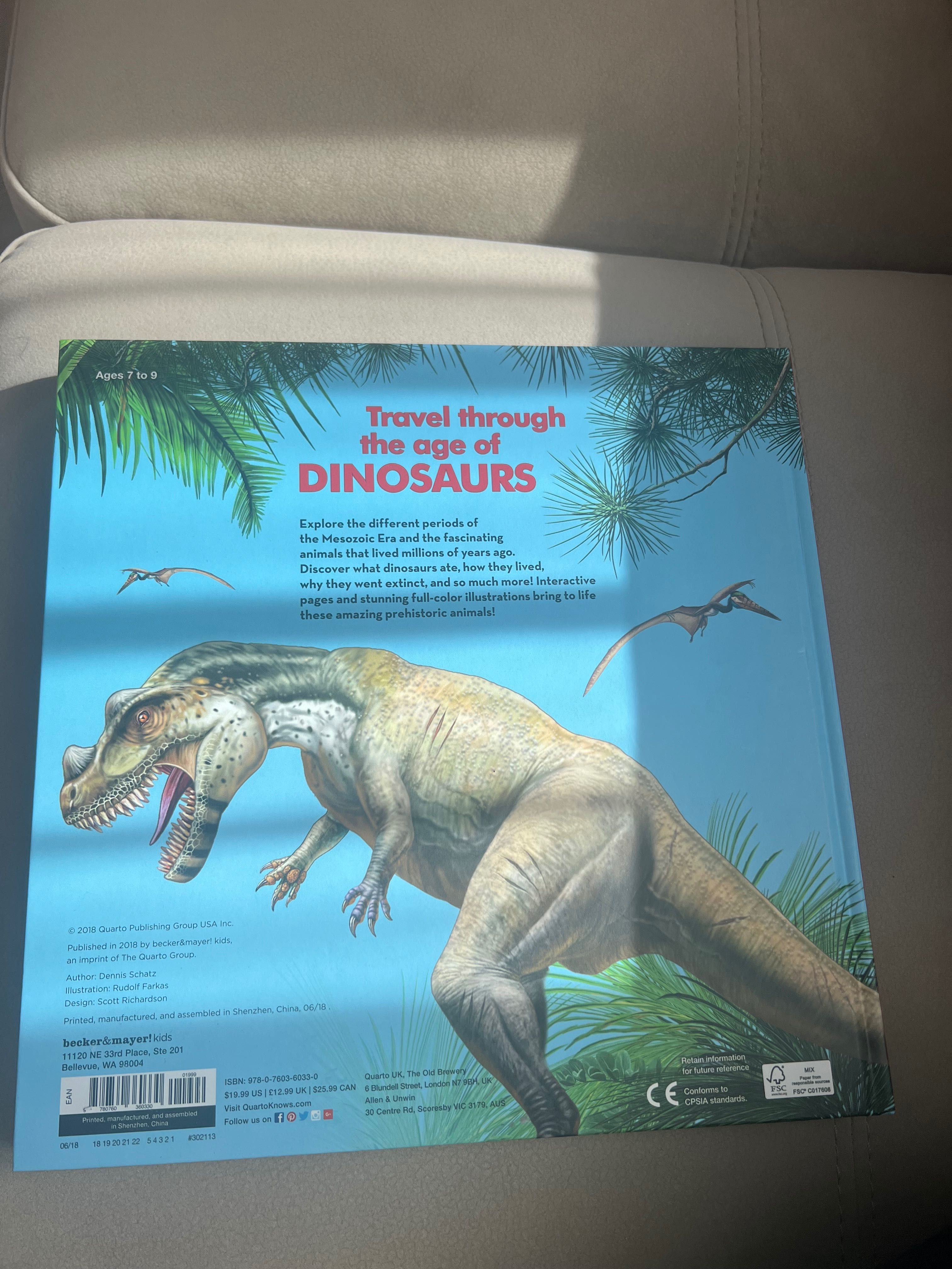 Książka po angielsku: History Uncovered: Dinosaurs