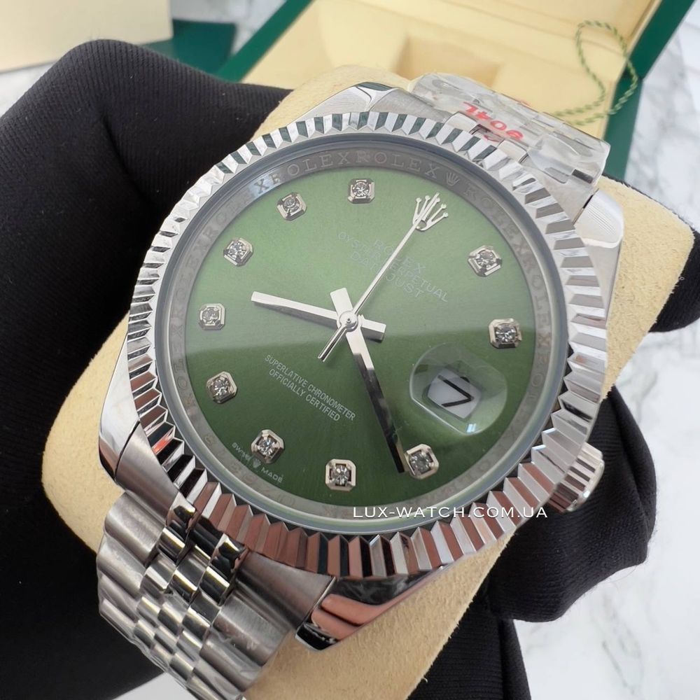 Часы Rolex DateJust Diamond мужские Ролекс