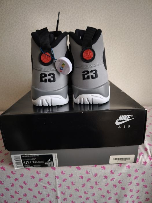 Шикарные мужские кроссовки Nie Air Jordan 9. Оригинал! Размер 10.5 US.