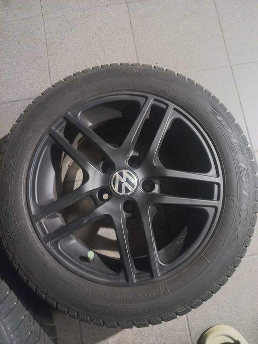 Alu felgi 16 cali 5x112 vw +opony zimowe