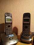 Радиотелефон Panasonic KX-TG2511UA,б/у 1 месяц, дисковый телефон