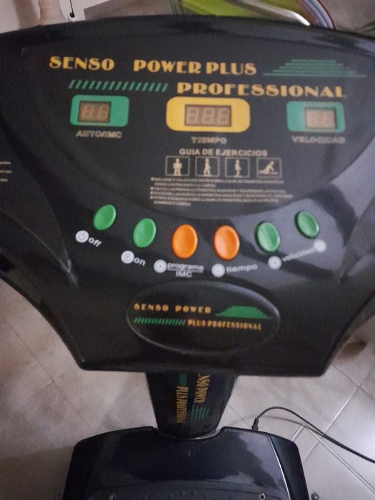Máquina vibratória senso power plus profissional