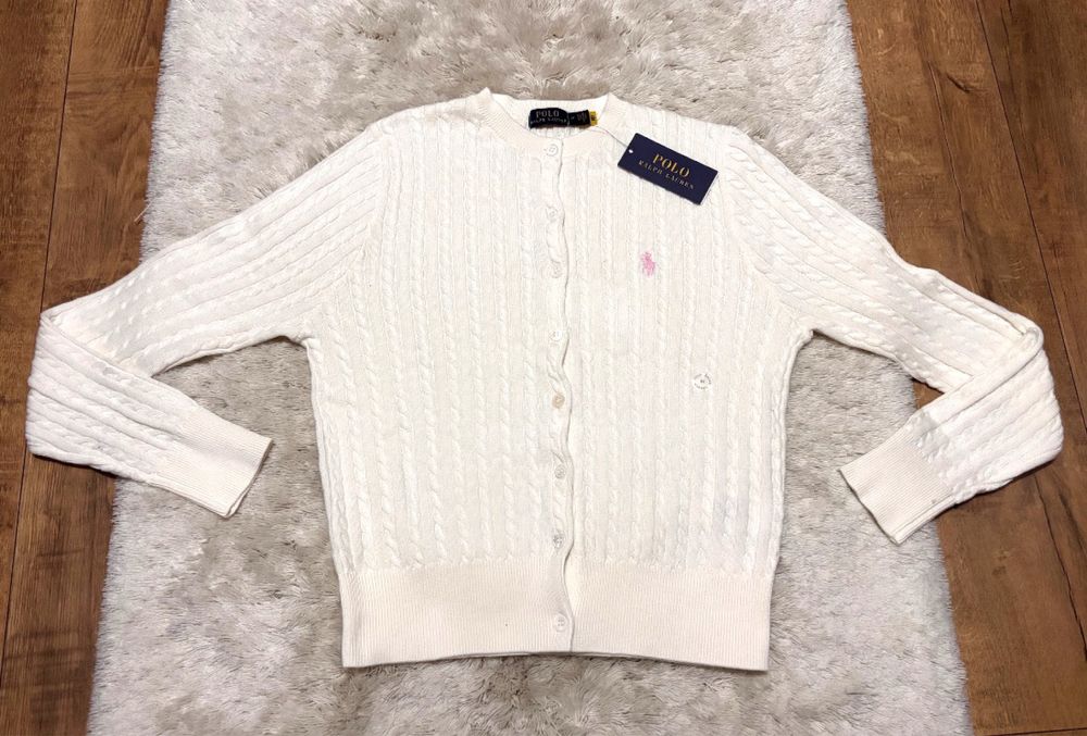 Bialy sweter Damski Ralph Lauren