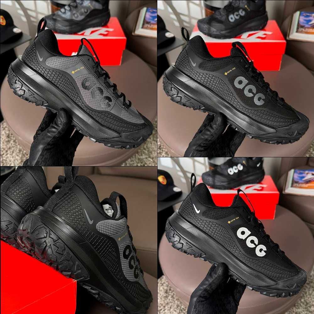 Кросівки Nike ACG Mountain Fly 2 Gore-tex (41-46) термо Найк АСЖ сірі