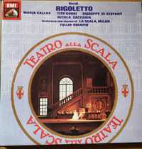 Caixa com 3 Lp Vinil, Ópera Rigoletto de Verdi