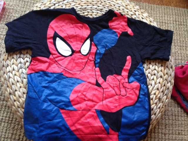 Tshirt spider man 6 7 anos
