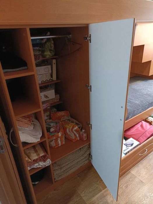 Ліжко двуярусне + два матраци