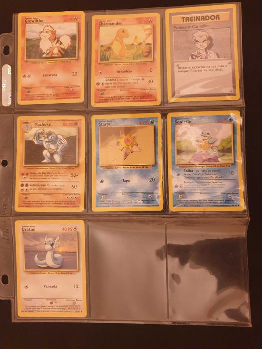 Cartas Pokémon variadas