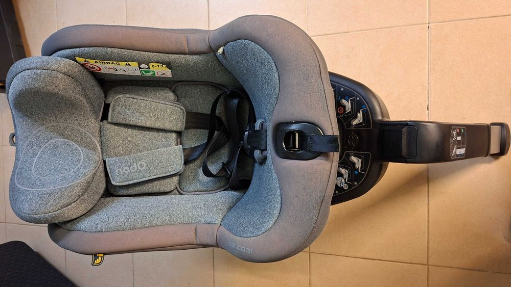 Cadeira Auto O3 Nado Grupo +0/1 Be Cool Rotativo i-size