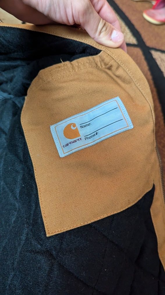 Куртка Carhartt down duck jacket
