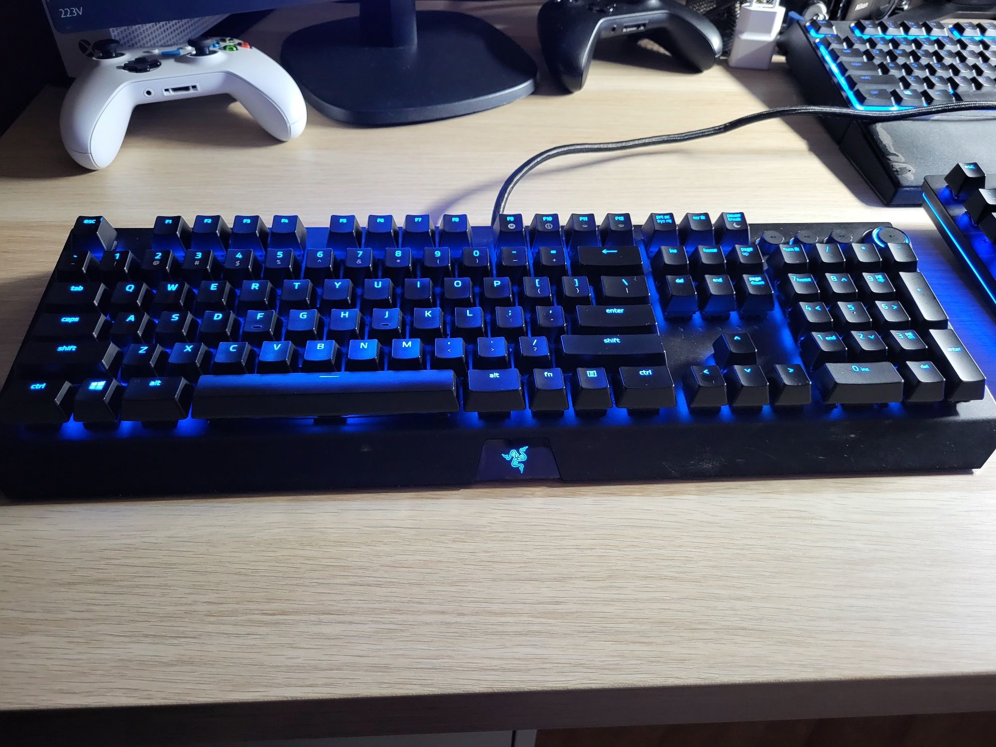 Klawiatura Razer BlackWidow Elite V2 - doszczętnie wyczyszczona