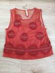 Bogato zdobiona bluzka Top Shop orientalne wzory etno boho