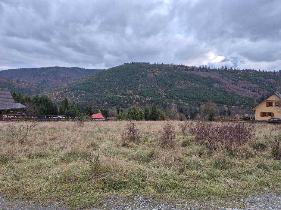 Działka budowlana widokowa południowa Złatna Ujsoły z dojazdem 9arów