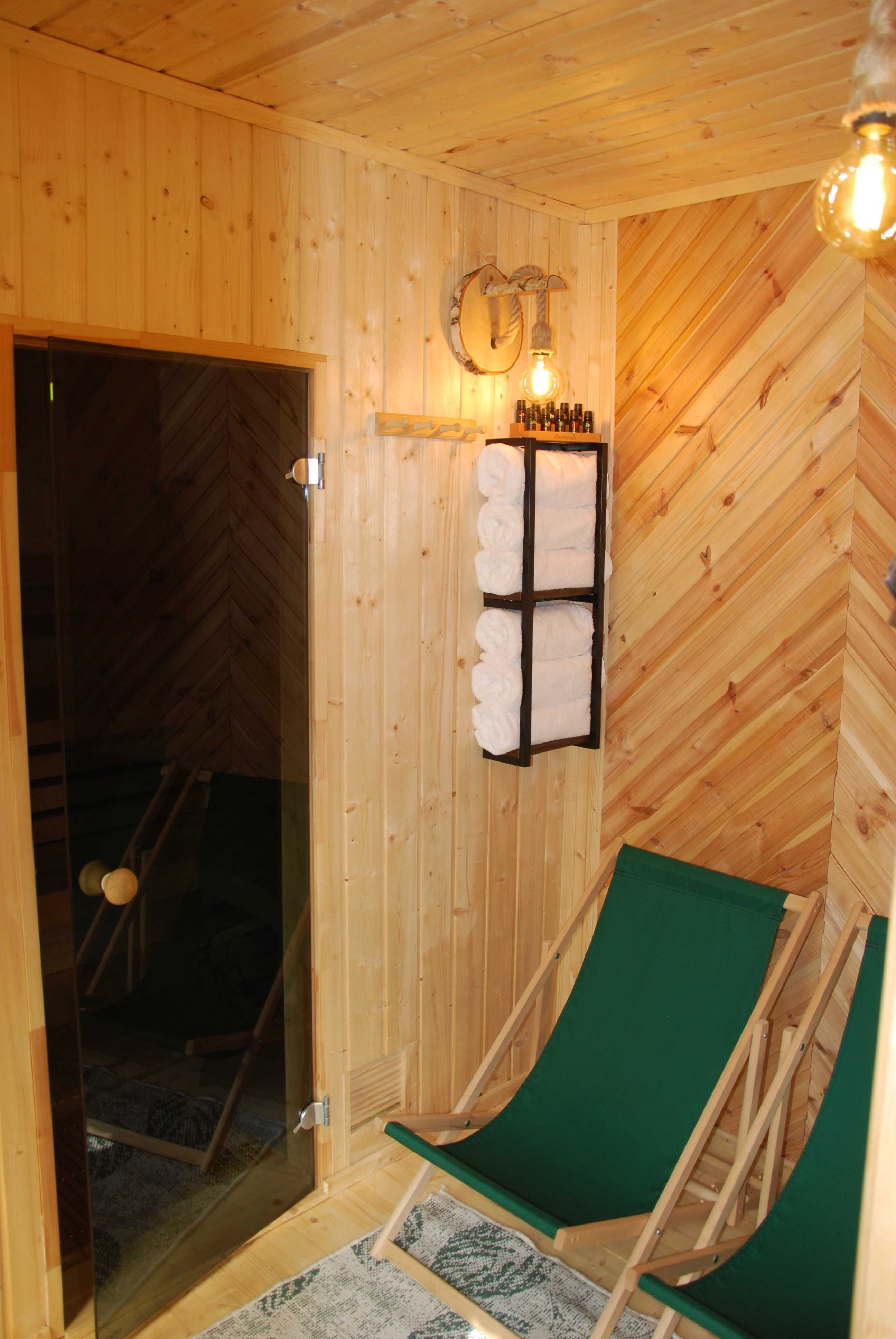 Forest House Sasino . Wynajem domu z sauna i balią na wyłączność.