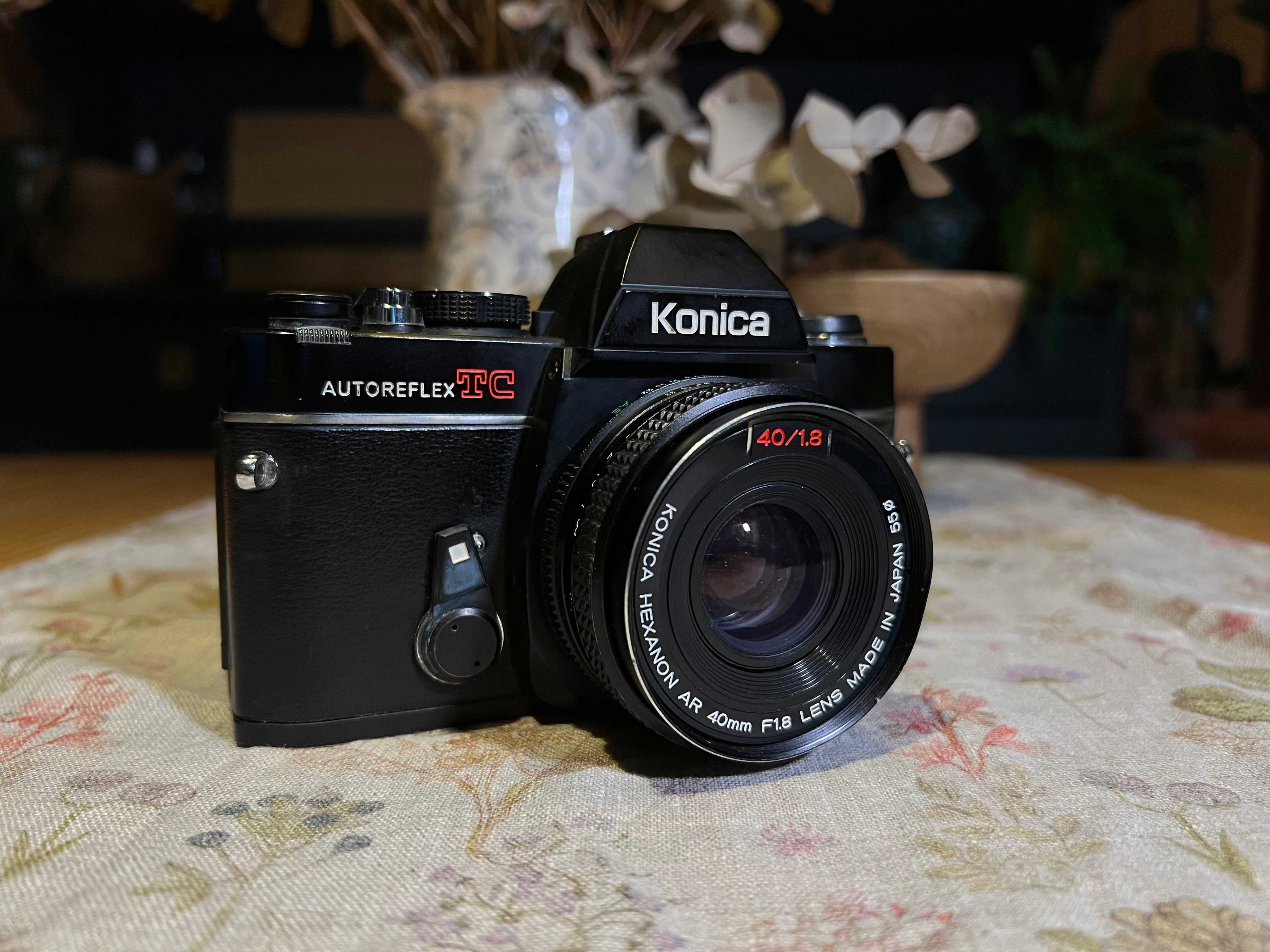 Konica autoreflex TC + konica hexanon AR 40mm f1.8