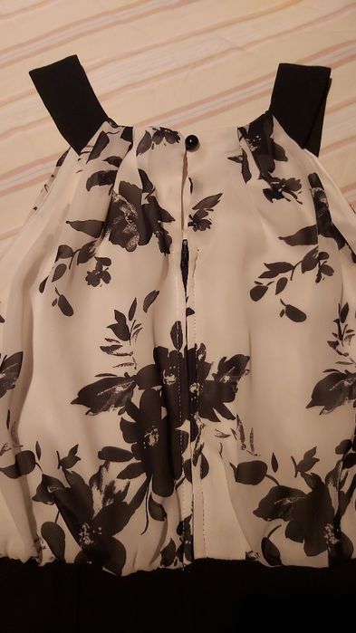 Vestido formal midi S/M viscose