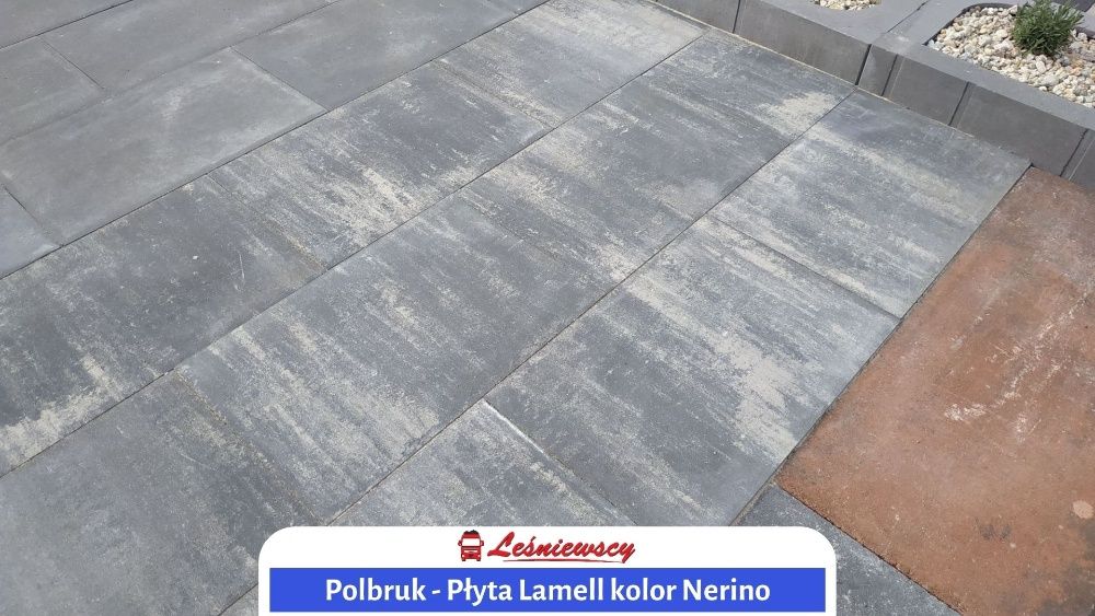 Płyta tarasowa Polbruk-Lamell kolor Nerino 60x40 grubość.4,5cm KURIER