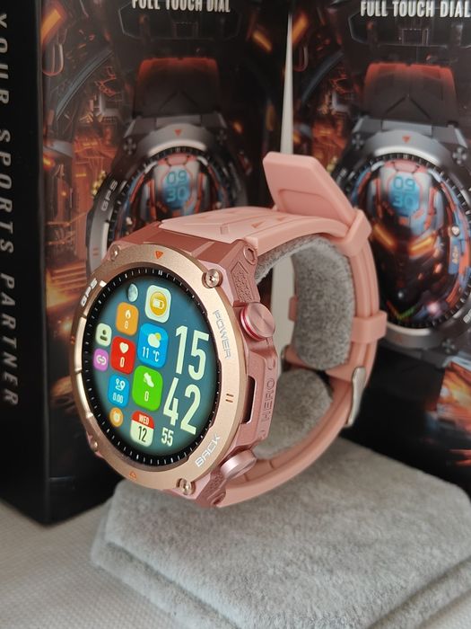 Смарт годинник CK82 з підтримкою Української мови + Компас + GPS