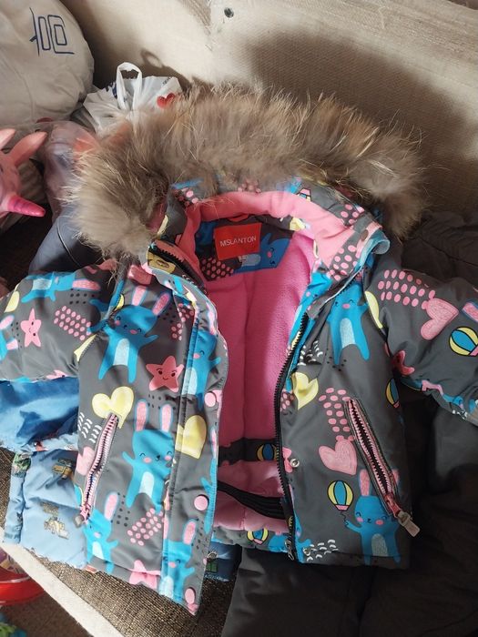 Зимний комбинезон на девочку
