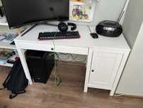Biurko sosnowe Ikea Hemnes