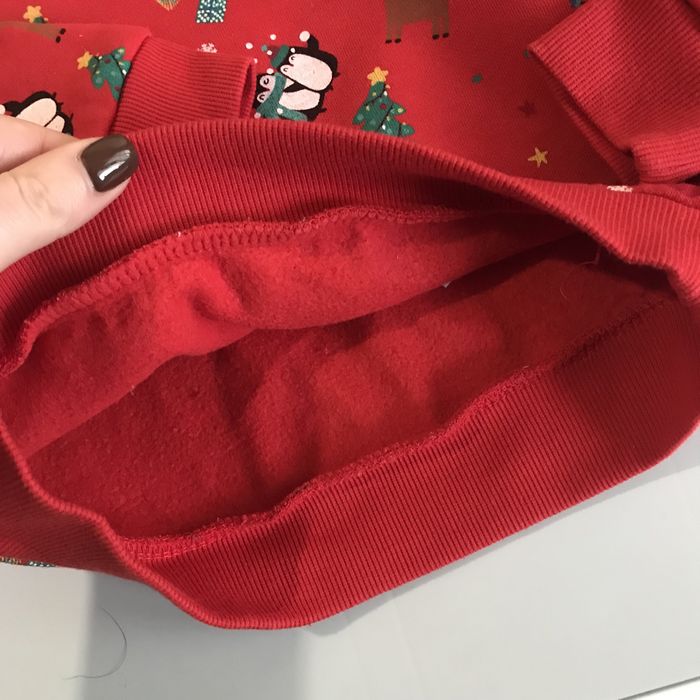 Класний якісний світшот 2-3 р новорічний різдвяний