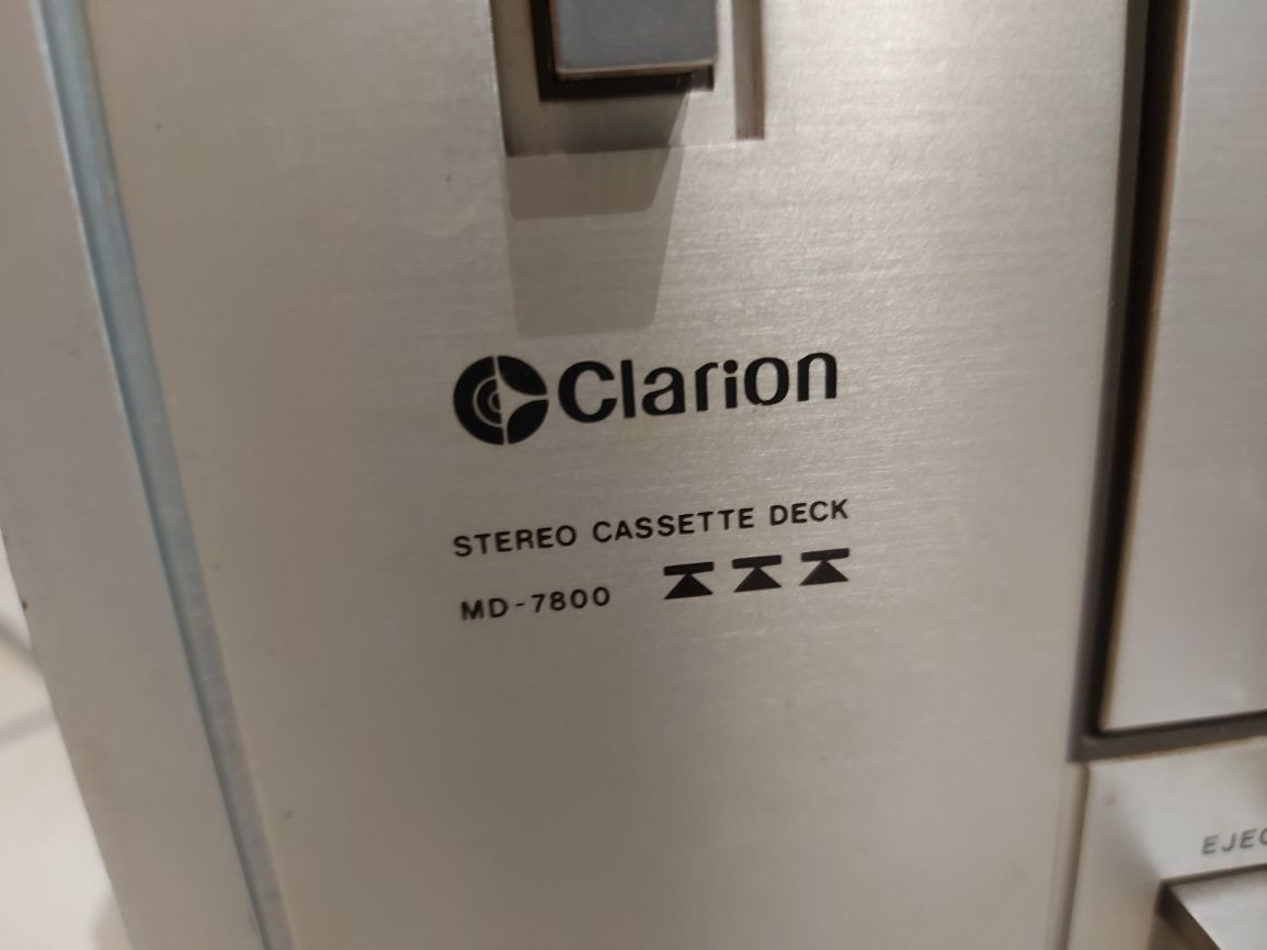 CLARION MD-7800 G deck serię UFO magnetofon kasetowy Vintage Unikat