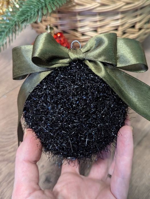 Іграшка на ялинку Прикраса на ялинку Новорічна прикраса куля Різдвяна