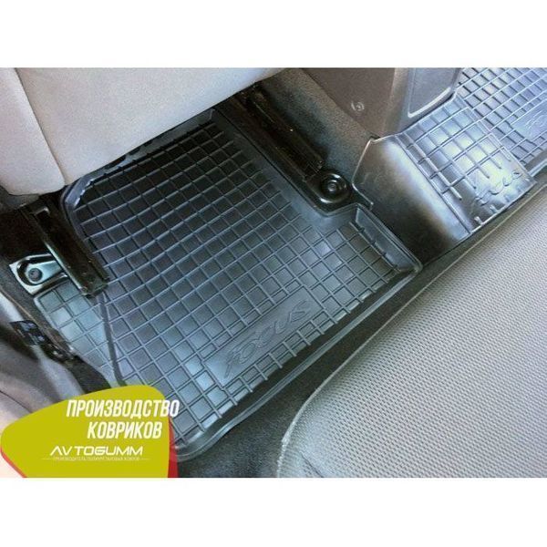 Поліуретанові (автогум) килимки в салон Ford Focus Фокус Fiesta Фієста