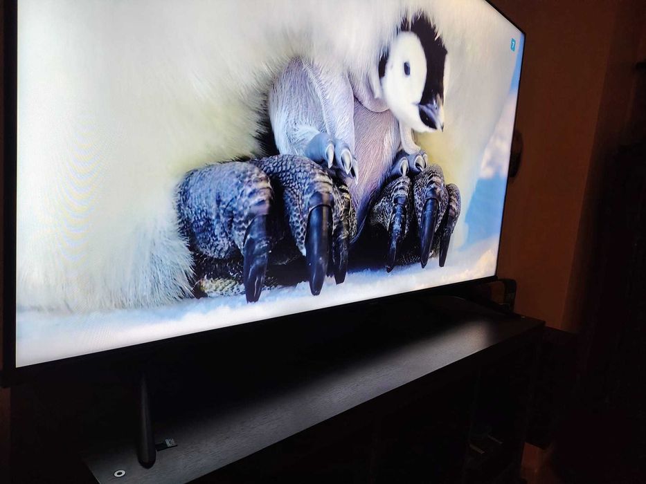 Hisense 55 polegadas 140cm 4K UltraHD SmartTV, caixa, comando original