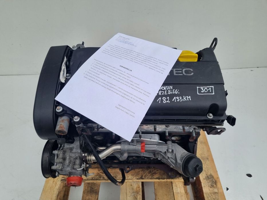SILNIK Opel Astra III H 1.8 16V 140KM udokumentowane 182tyś Z18XER