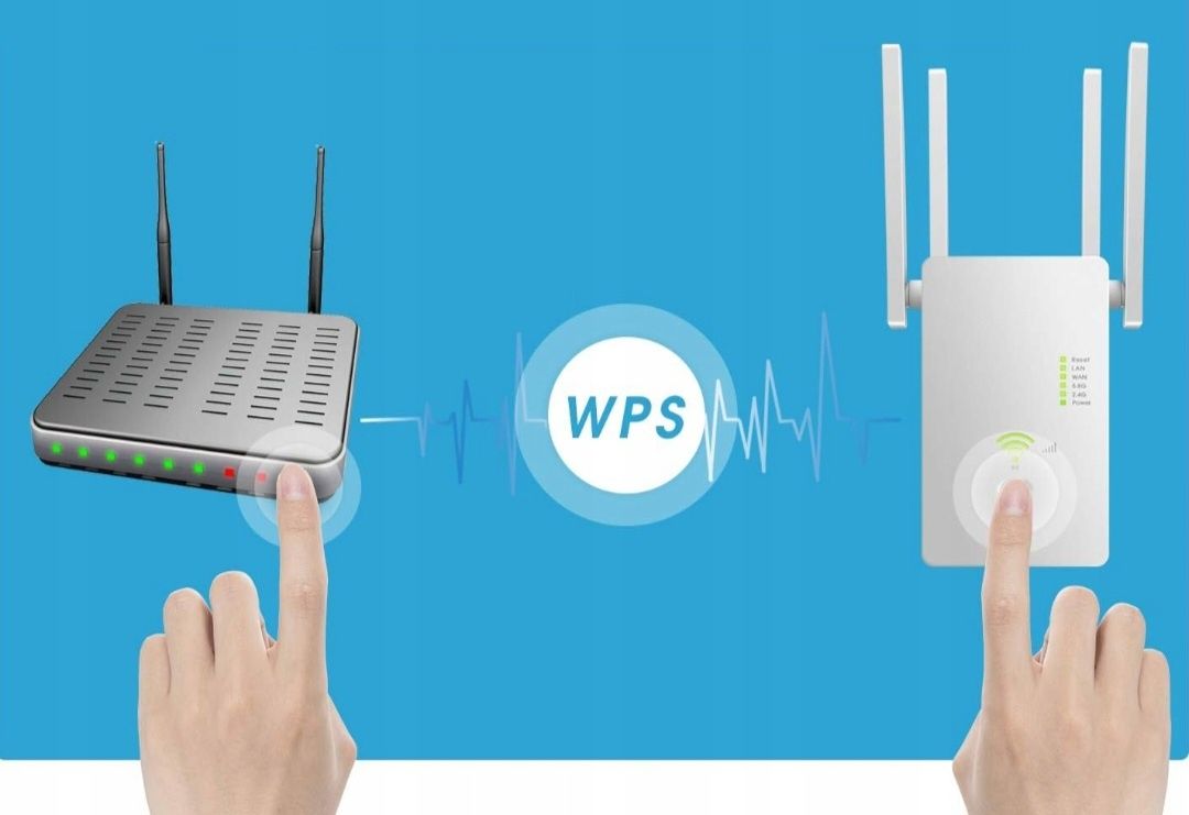REPEATER WIFI Wzmacniacz Sygnalu Dual Band 2,4Ghz/5Ghz AC1200