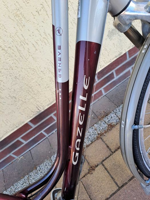 GAZELLE GENEVE GOLDLINE, damski rower holenderski/3x9/53cm/ALU
