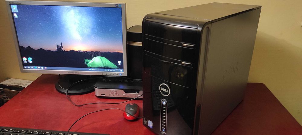 Komputer Stacjonarny DELL Studio Intel Core QuadQ9505 SSD 120GB