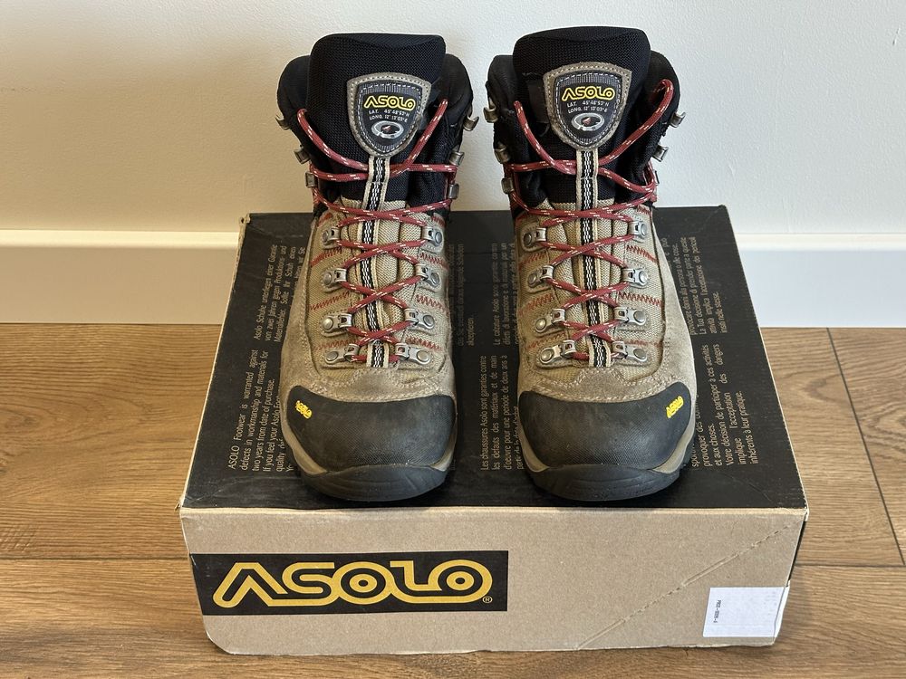 męskie buty trekkingowe Asolo Fugitive GTX r.43 1/3 Gore-tex