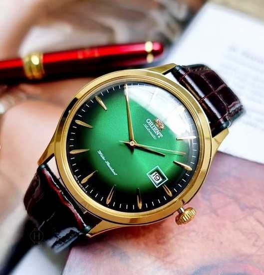 zegarek automatyczny retro Orient Bambino vintage FAC08002F0