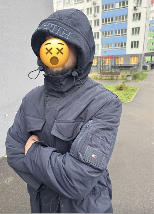 Куртка демисезонная парка tommy hilfiger parka rockie 3 in 1 parka