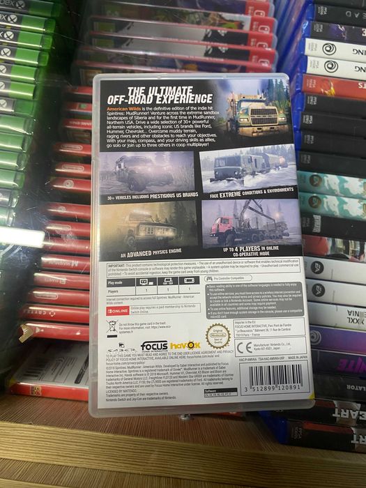 Spintires: MudRunner - American Wilds [Switch]