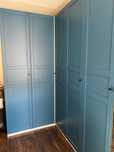 Fronty FLISBERGET 5 sztuk (Drzwi, niebieski, 50x229 cm) IKEA