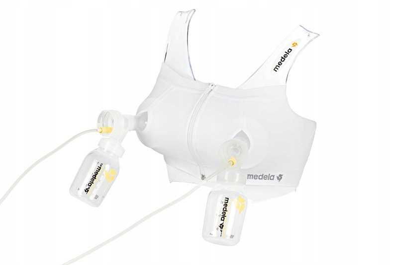 Gorset do karmienia Medela biały Do odciągania Pokarmu rozmiar M B8093