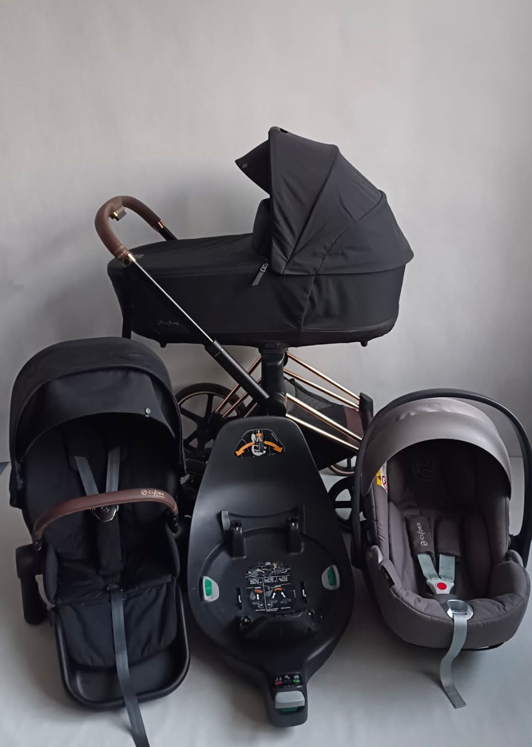Wozek 4w1 Cybex Priam 4.0/Cybex Cloud Z/Baza Cybex Z