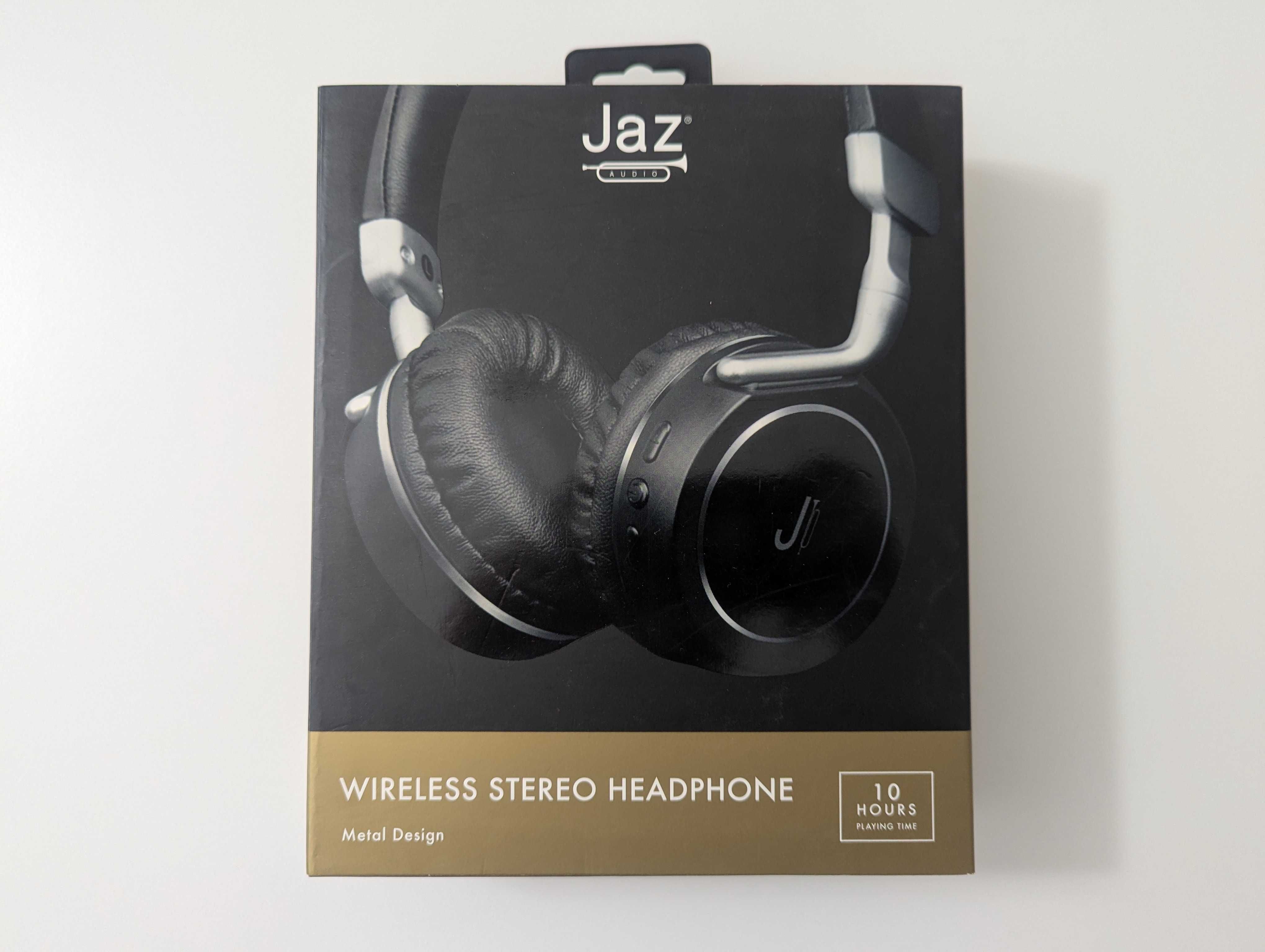 Słuchawki nauszne Bezprzewodowa Bluetooth JAZ Samba Czarne Nowe