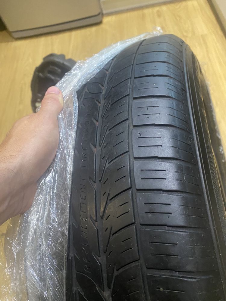 Запаска 205/65 R16+ органайзер, комплект з домкратом